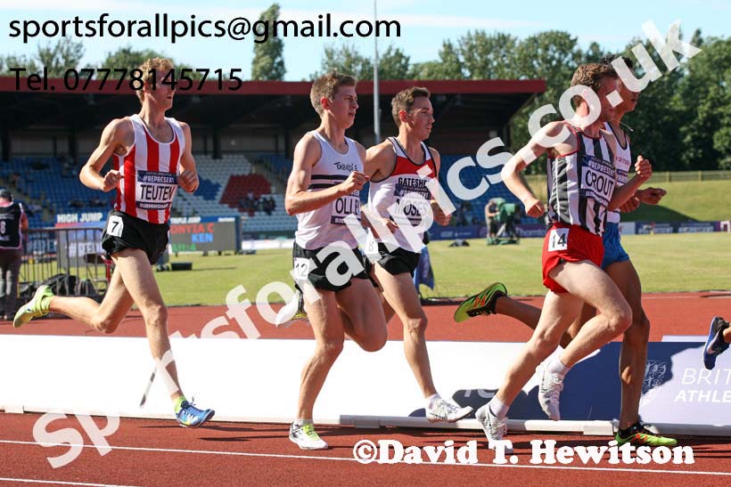 Mens 5000 metres, World Championship Team Trials, Alexander Stadium, Birmingham